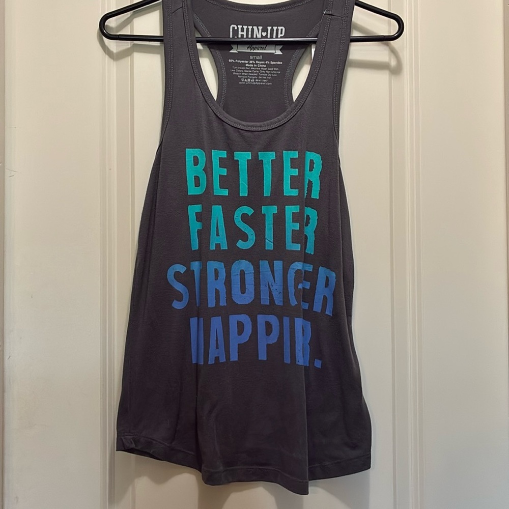 Chin Up Apparel Size Small Tank